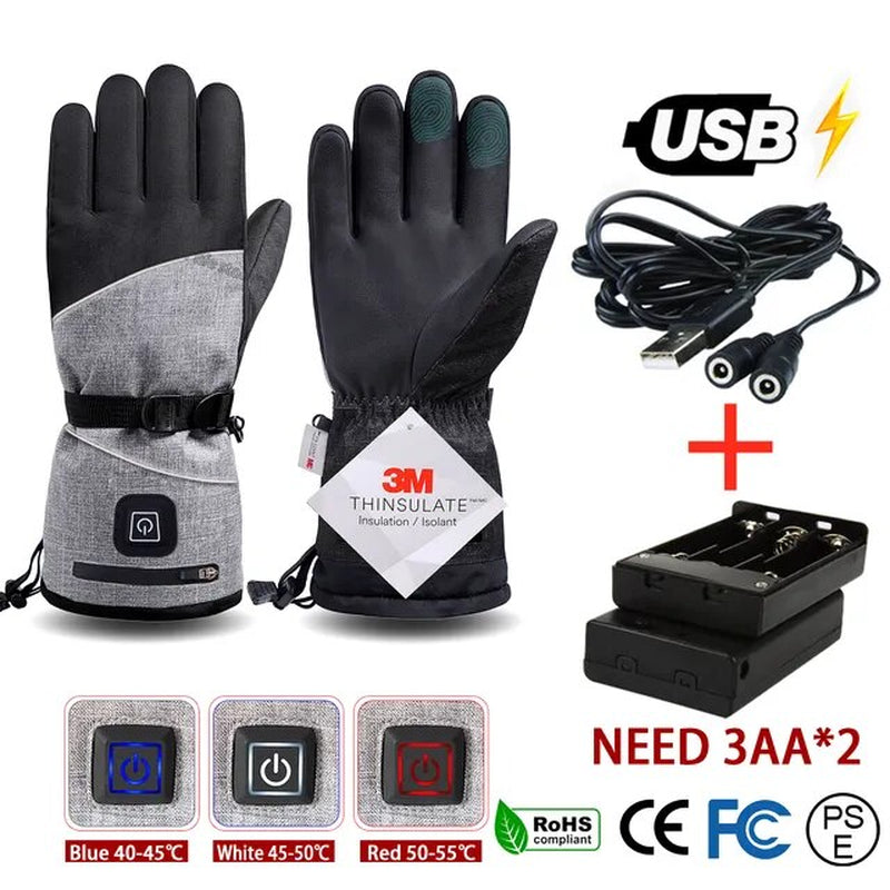 InstaHeat™ Electric Rechargable Heating Gloves | 3M Insulation