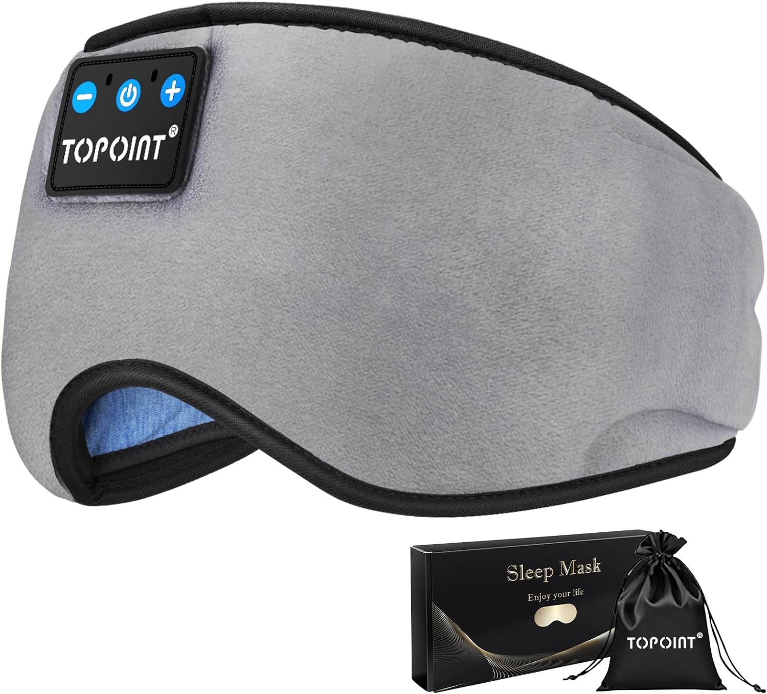 Bluetooth Sleep Eye Mask Wireless Headphones