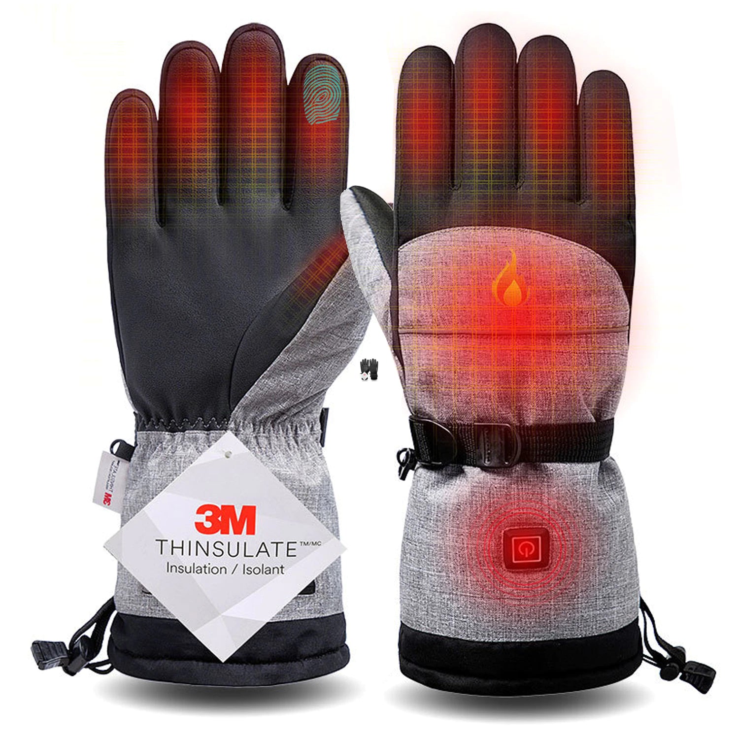 InstaHeat™ Electric Rechargable Heating Gloves | 3M Insulation