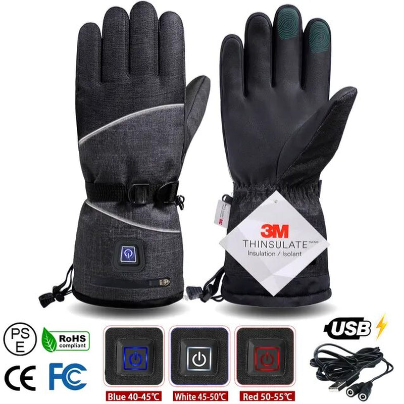 InstaHeat™ Electric Rechargable Heating Gloves | 3M Insulation
