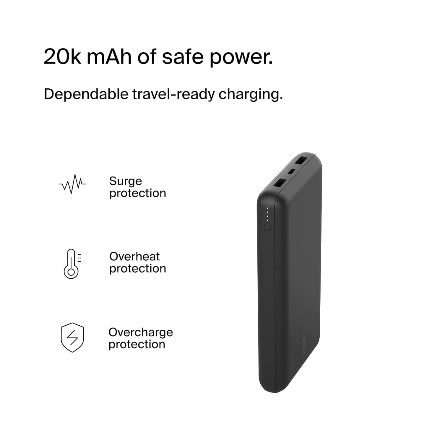 Belkin™ Ultra High Capacity 20000 mAh Powerbank | Type-C