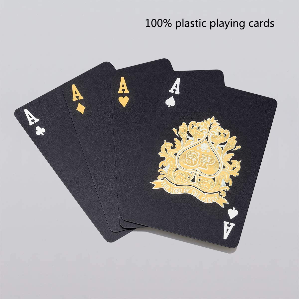 Waterproof Playing Cards (Black Diamond Cards)