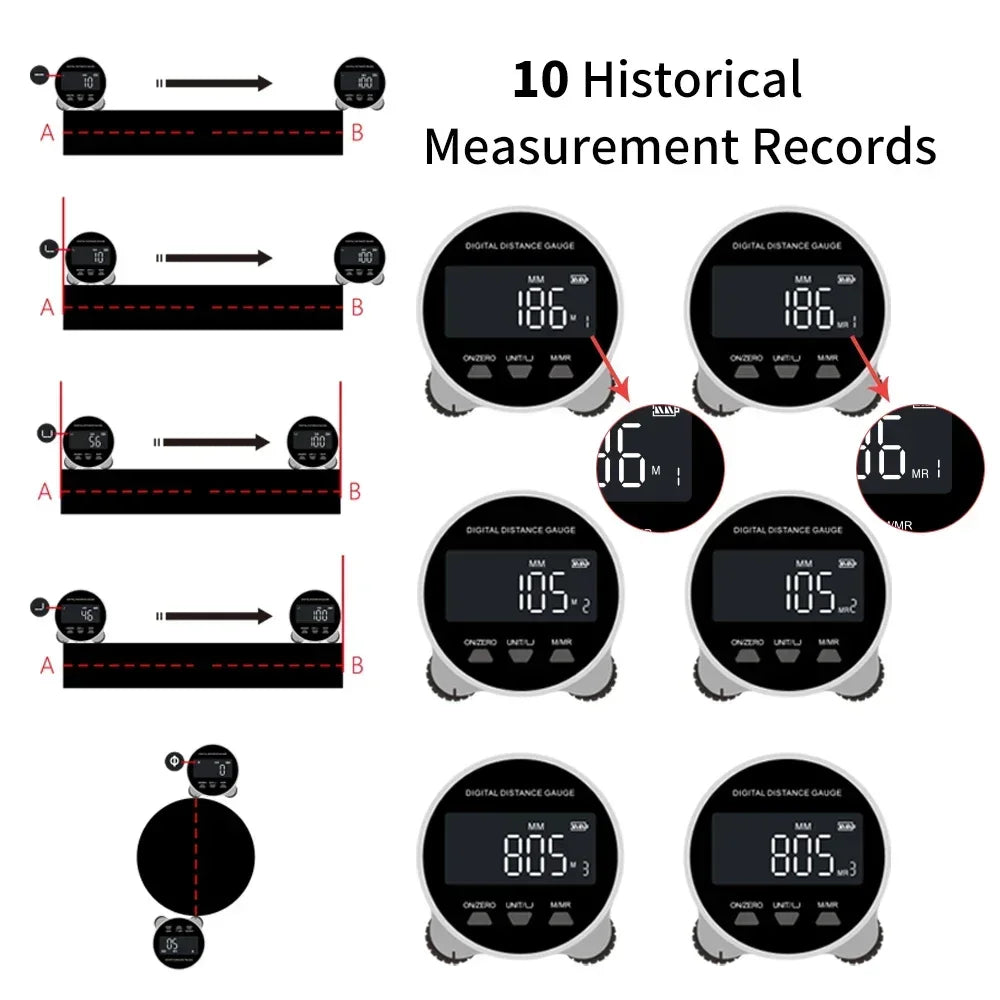DigiMeasure ™  Professional Digital Tape Measure 