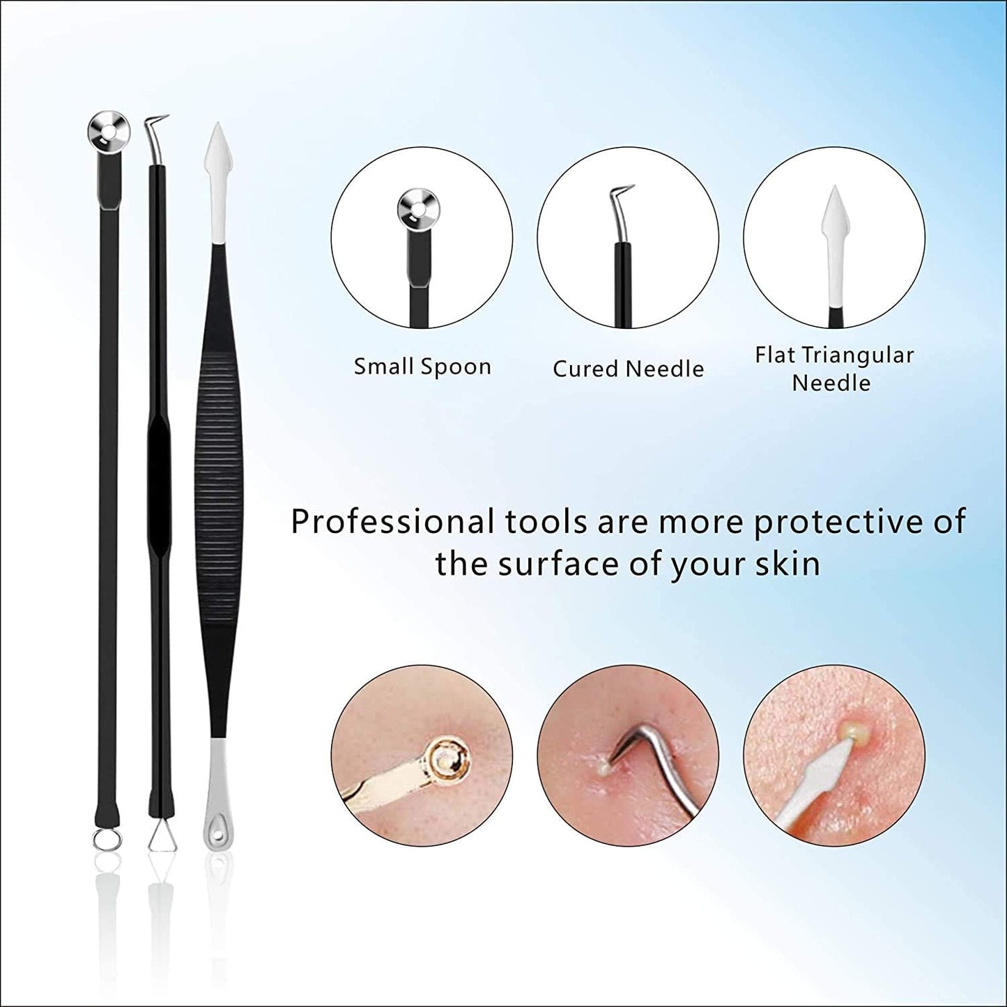Pimple Popper Tool Kit 11 Pieces