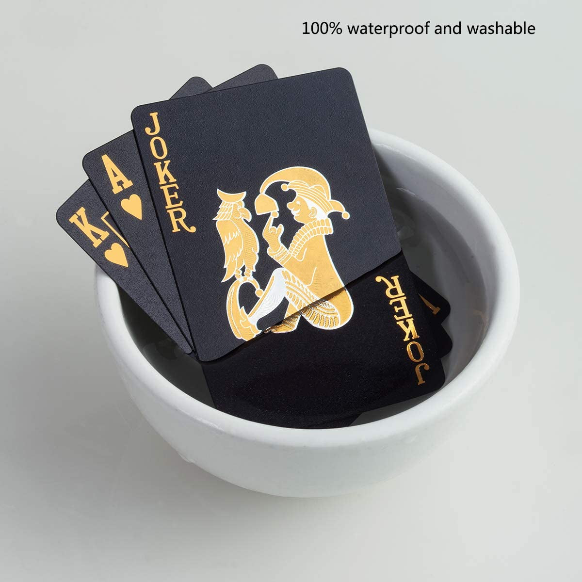 Waterproof Playing Cards (Black Diamond Cards)