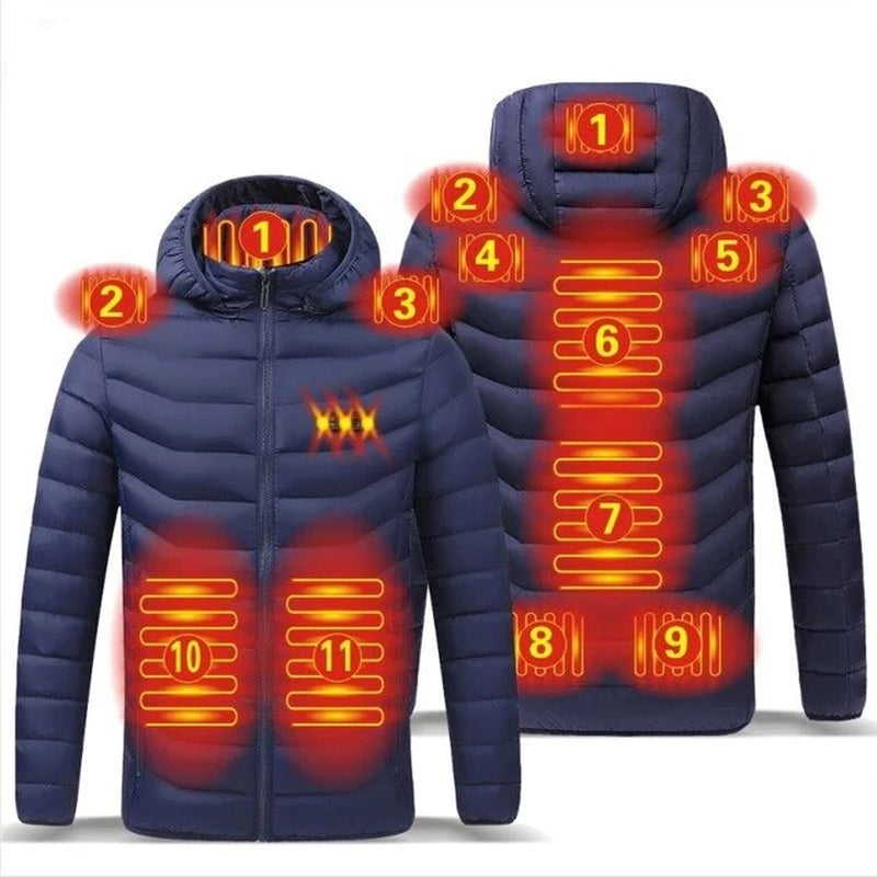InstaHeat ™ Rechargable Heated Jacket For Winter
