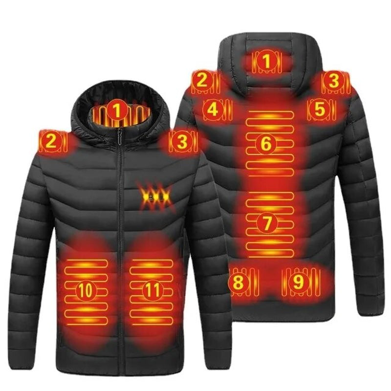 InstaHeat ™ Rechargable Heated Jacket For Winter